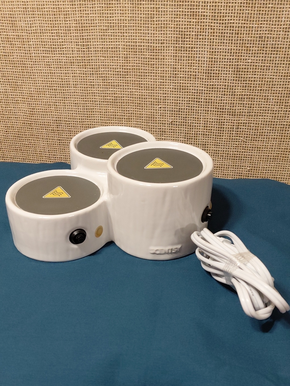 Scentsy White Triple Wax Warmer